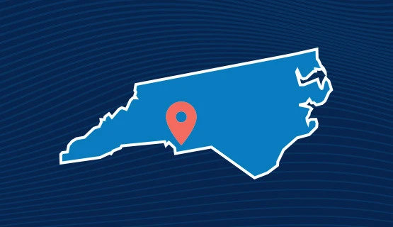 Charlotte, North Carolina map
