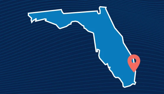 Ft. Lauderdale, Florida map