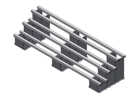 EnviroGuard Non-Seismic Modular Step Battery Racks