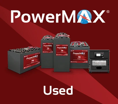 PowerMAX Used Forklift Battery & Charger Solutions