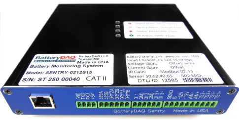 BatteryDAQ Sentry-S15 Battery Monitoring