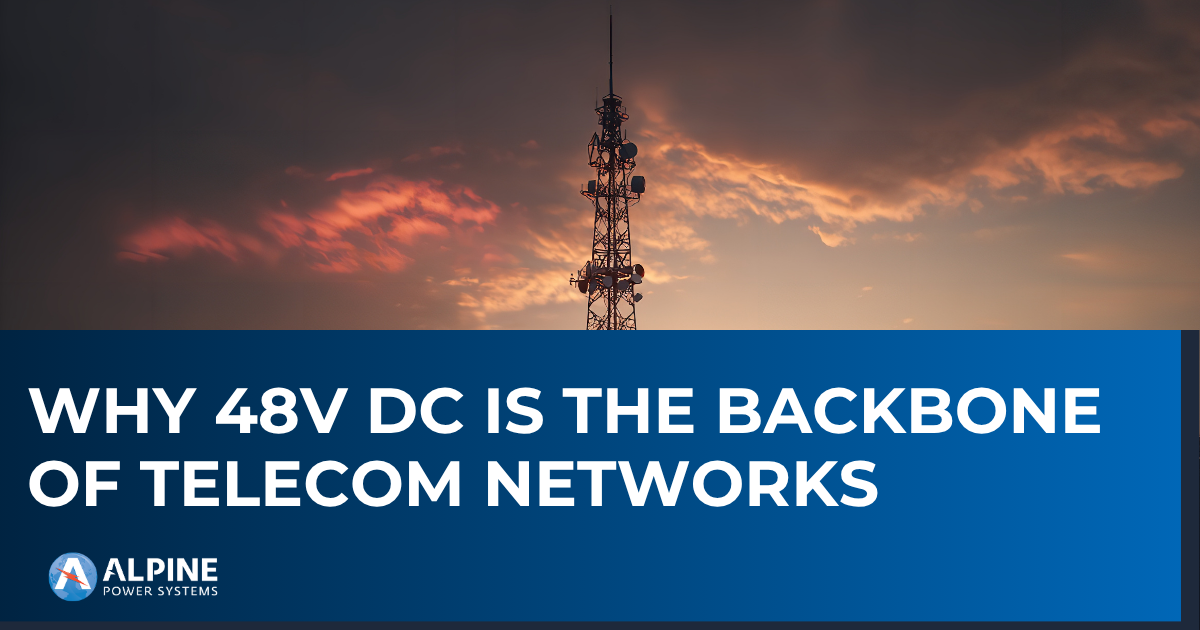 Why 48V DC Is the Backbone of Telecom Networks